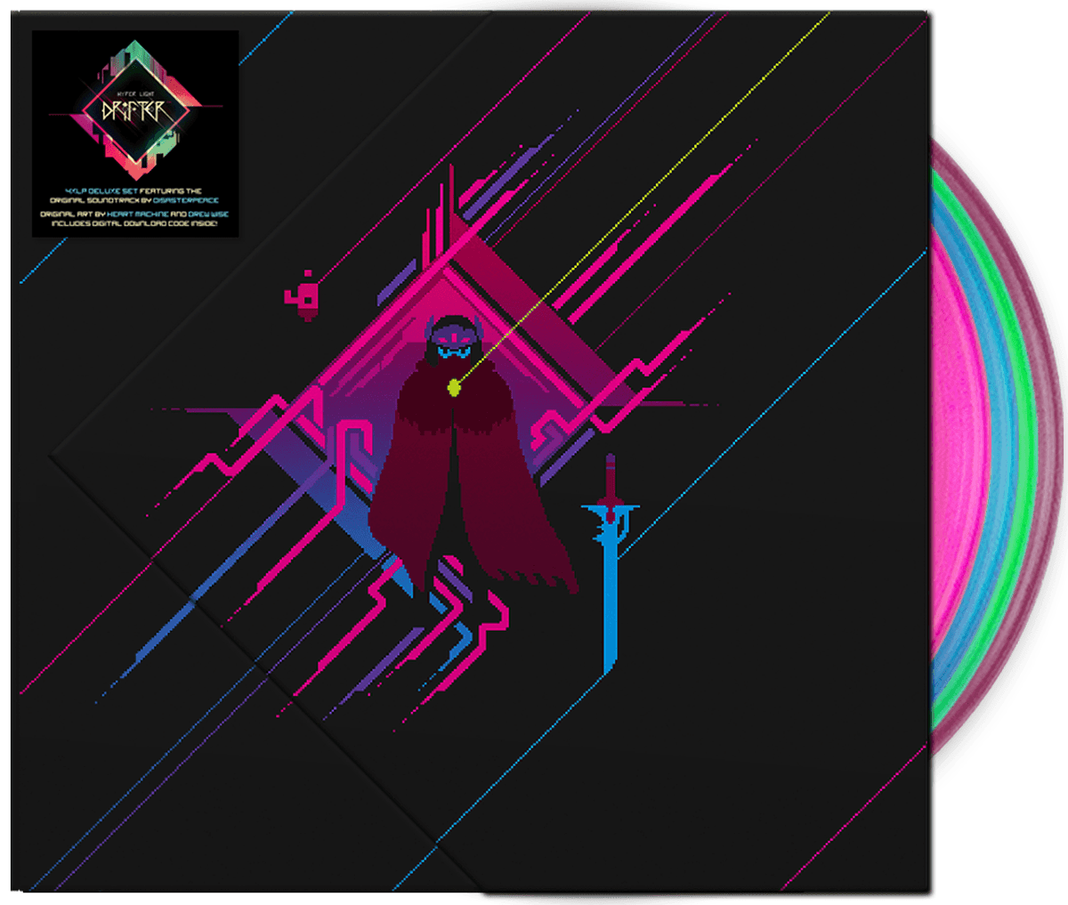Disasterpeace - Hyper Light Drifter [New 4x 12-inch Vinyl LP Box