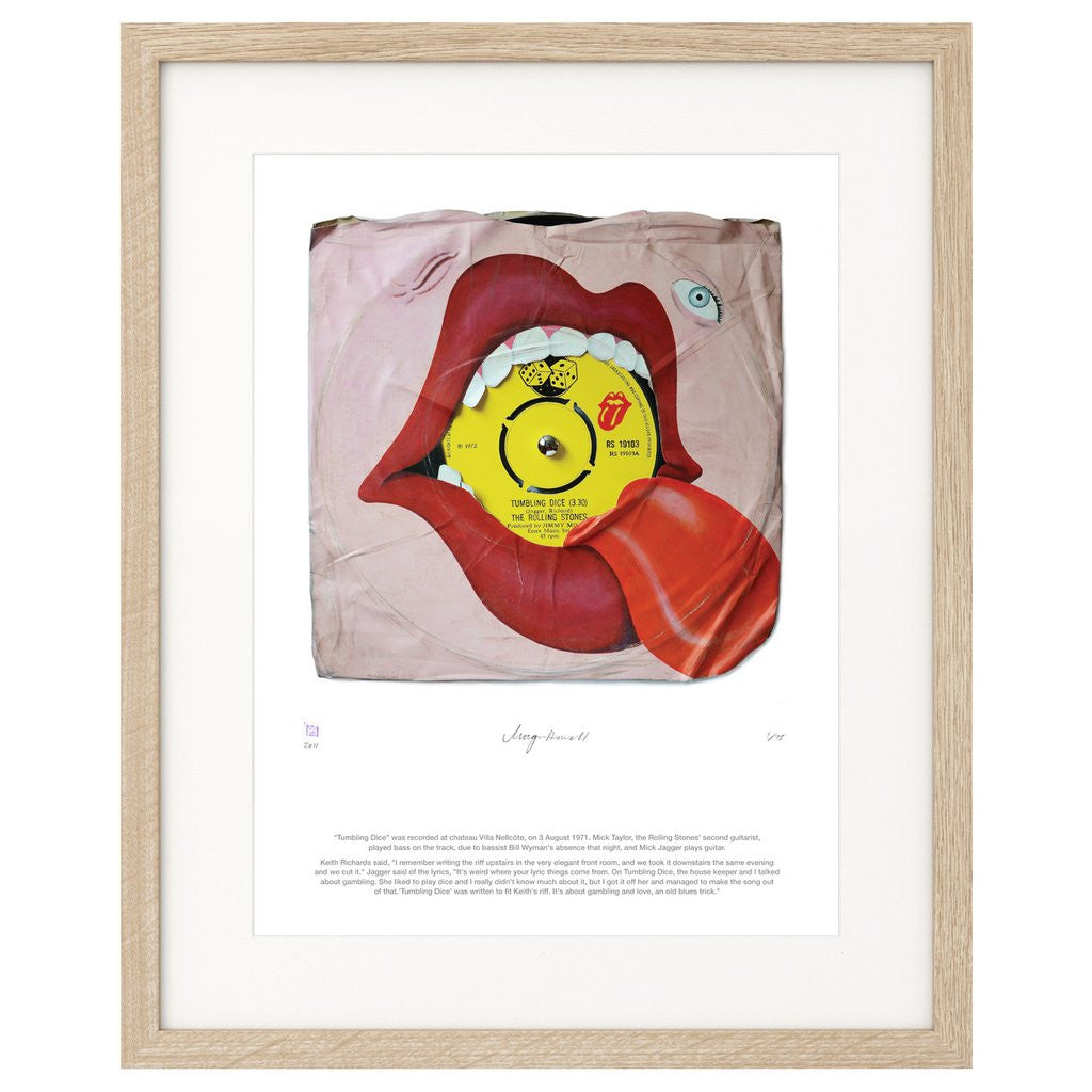 Tumbling Dice” - The Rolling Stones (Limited Edition Print