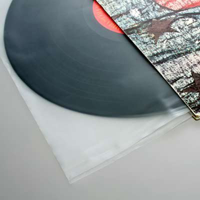Vinyl Guru "Blake" Style HDPE Anti-Static Inner Sleeves for 12 inch Records