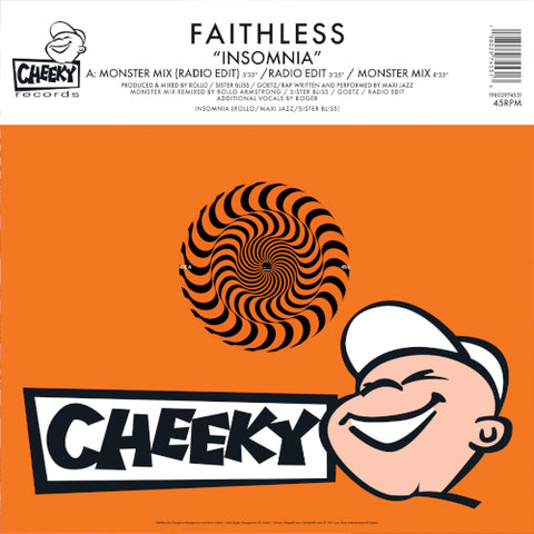 Faithless - Insomnia[New Black Friday RSD25 1x 12-inch Vinyl]