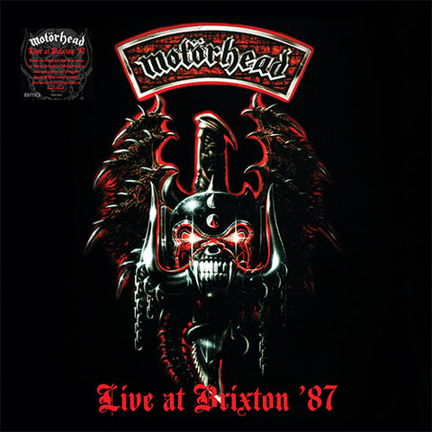 Motörhead - Live at Brixton '87 [Red Colour Vinyl] [Exclusive to Record Store Black Friday Indies] [New Black Friday RSD25 1x 12-inch Vinyl]