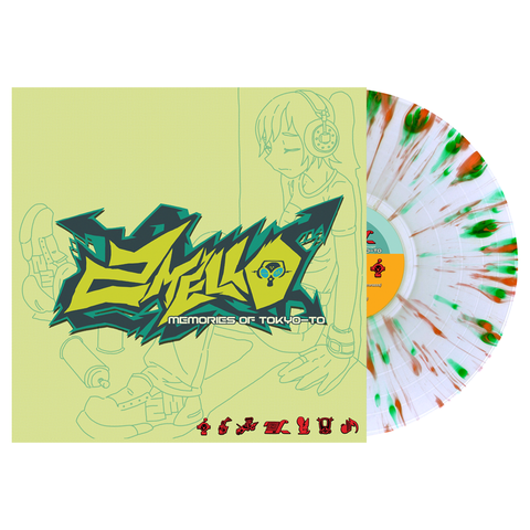 2 Mello - Memories of Tokyo-To: An Ode To Jet Set Radio [New 1x 12-inch Clear with Orange / Green Splatter Vinyl LP]