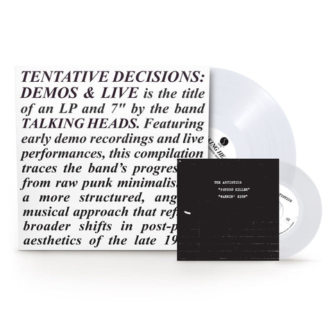 Talking Heads - Tentative Decisions 1974 - 1976] [New Black Friday RSD25 1x 12-inch Vinyl]