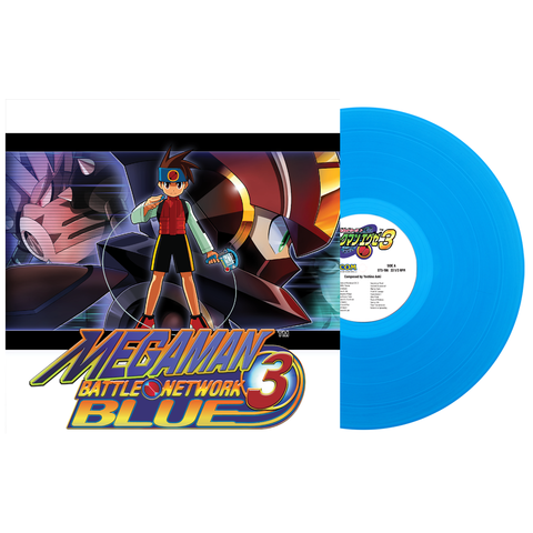 Yoshino Aoki - Mega Man Battle Network 3 (Original Video Game Soundtrack) [New 1x 12-inch Blue Vinyl LP]