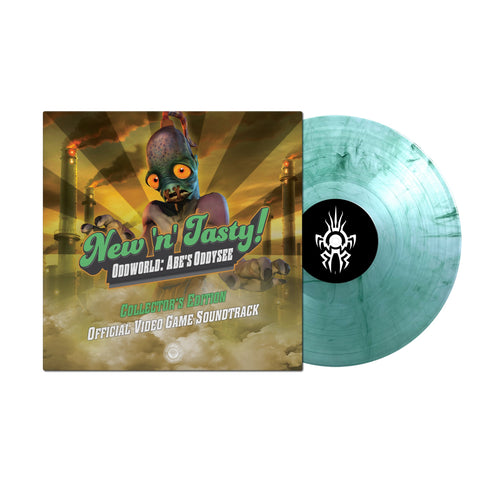 Michael Bross - Oddworld: New 'n' Tasty (Original Video Game Soundtrack) [New 1x 12-inch Clear/Green Marbled Vinyl LP]