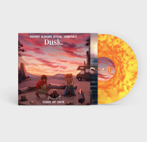 Georgie Art Baker - Highway Blossoms (Original Video Game Soundtrack) [New 1x 12-inch Sunset Coloured Vinyl LP]
