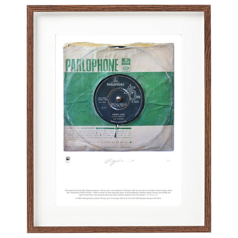 "Penny Lane'' by The Beatles  (Print by Morgan Howell)