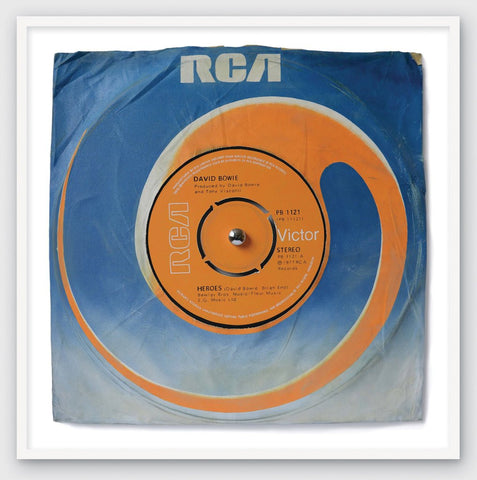 David Bowie - Heroes LP レコード UKオリジナル David Bowie Heroes - Glossy Sleeve UK vinyl LP album (LP record