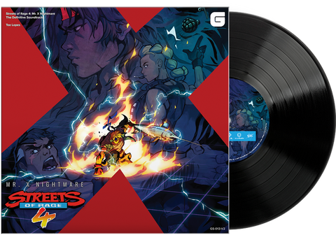 Tee Lopes - Streets of Rage 4: Mr X Nightmare (Original Video Game Soundtrack) [New 1x 12-inch Vinyl LP]
