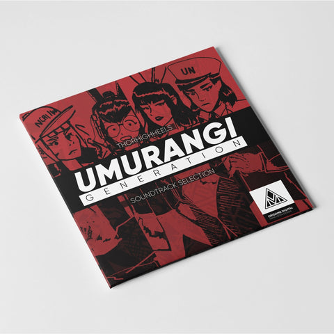 ThorHighHeels - Umurangi Generation (Original Video Game Soundtrack) [New 2x 12-inch Red with Black Splatter Coloured Vinyl LP]
