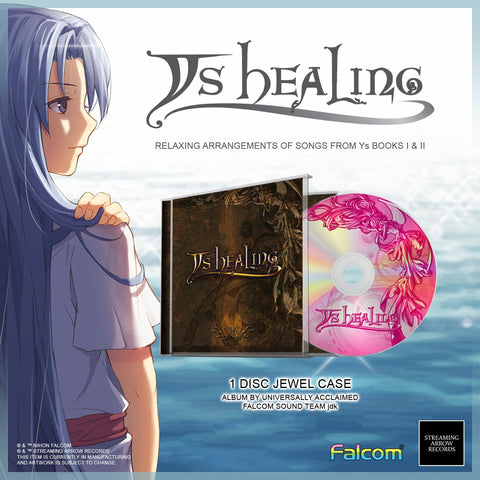 Falcom Sound Team jdk - Ys Healing [New 1x CD]