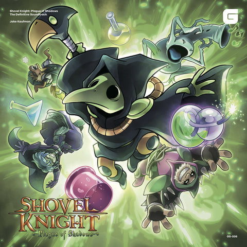 Jake Kaufman - Shovel Knight: Plague of Shadows - The Definitive Soundtrack [New 1x 12-inch Green Vinyl LP]