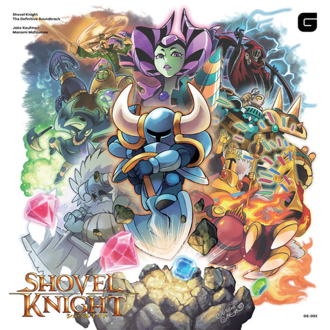 Jake Kaufman - Shovel Knight - The Definitive Soundtrack [New 2x 12-inch Blue Vinyl LP]