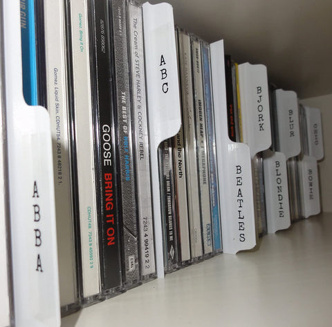 Vinyl Guru CD Collection Dividers