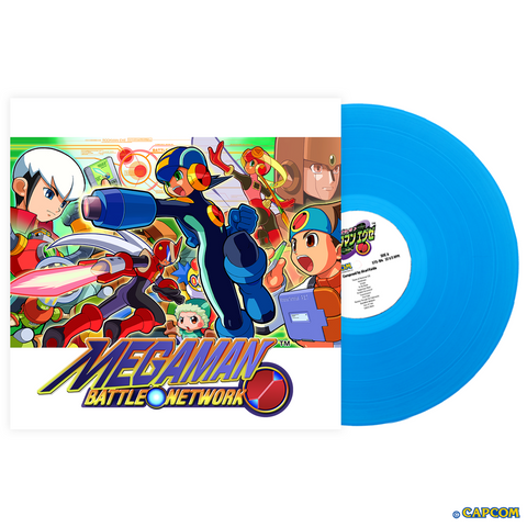 Akari Kaida - Mega Man Battle Network (Original Video Game Soundtrack) [New 1x 12-inch Blue Vinyl LP]