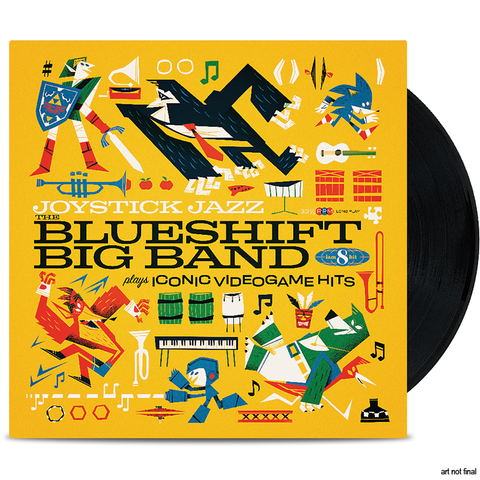 The Blueshift Big Band - Joystick Jazz [New 1x 12-inch Vinyl LP]